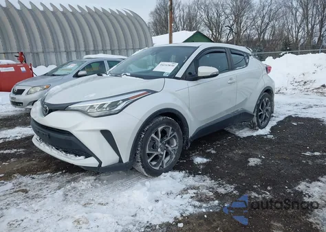 2021 Toyota C-Hr Xle z USA, uszkodzony, nr VIN NMTKHMBX6MR120342